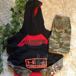 Under Armour and Carter's Outfit Size 4T Boys